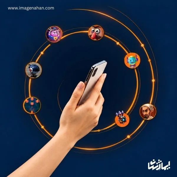 بازی‌ها و محصولات تعاملی توسعه‌یافته در اکوسیستم ایماژ نهان